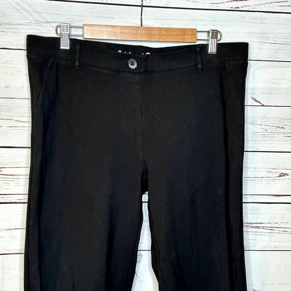 Betabrand Black Pull On Wide Leg Pants Size XL - Picture 2 of 5